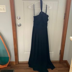 Black bridesmaid dress